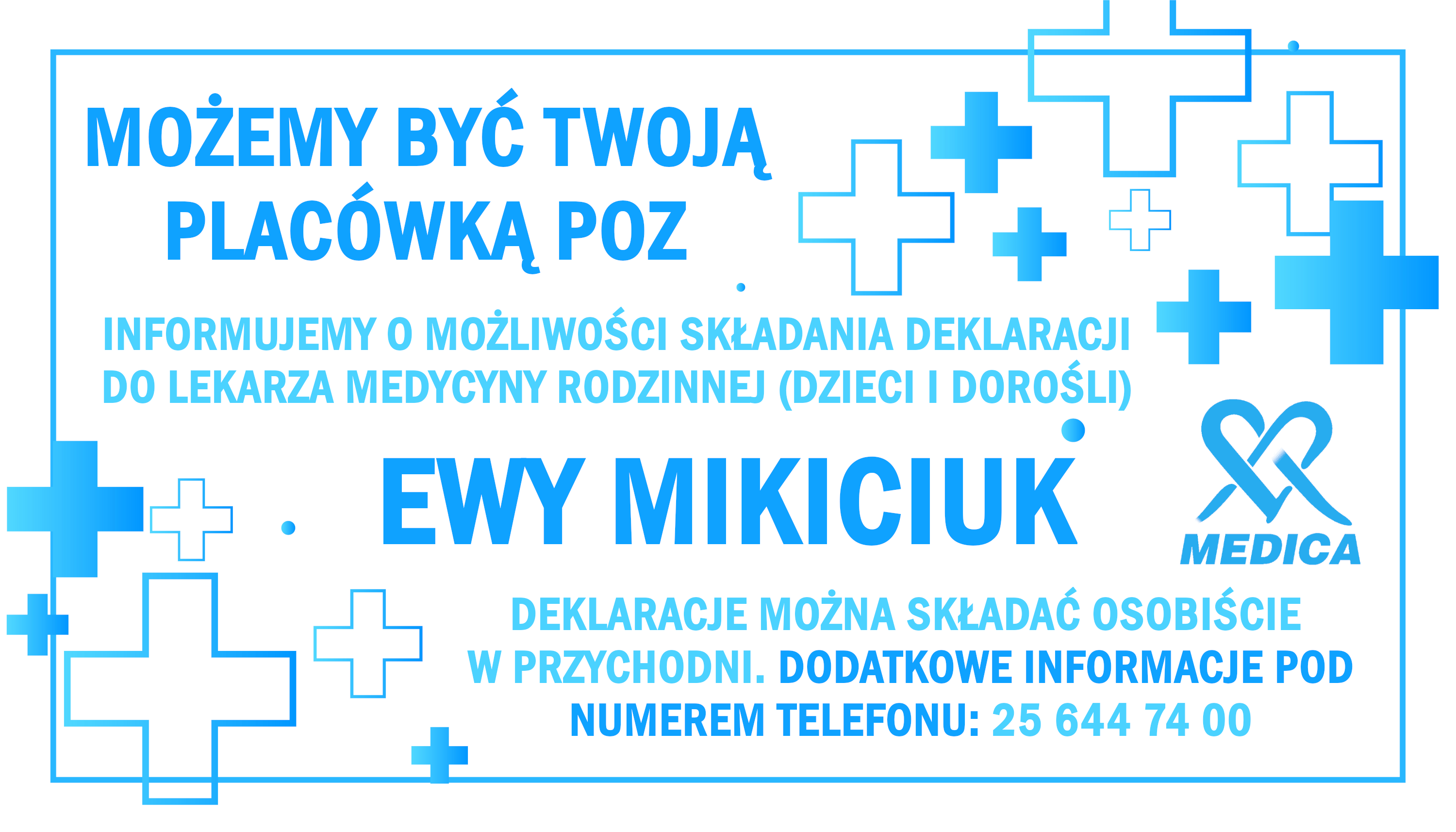 Ewa Mikiciuk - nowy lekarz POZ - Medica Siedlce